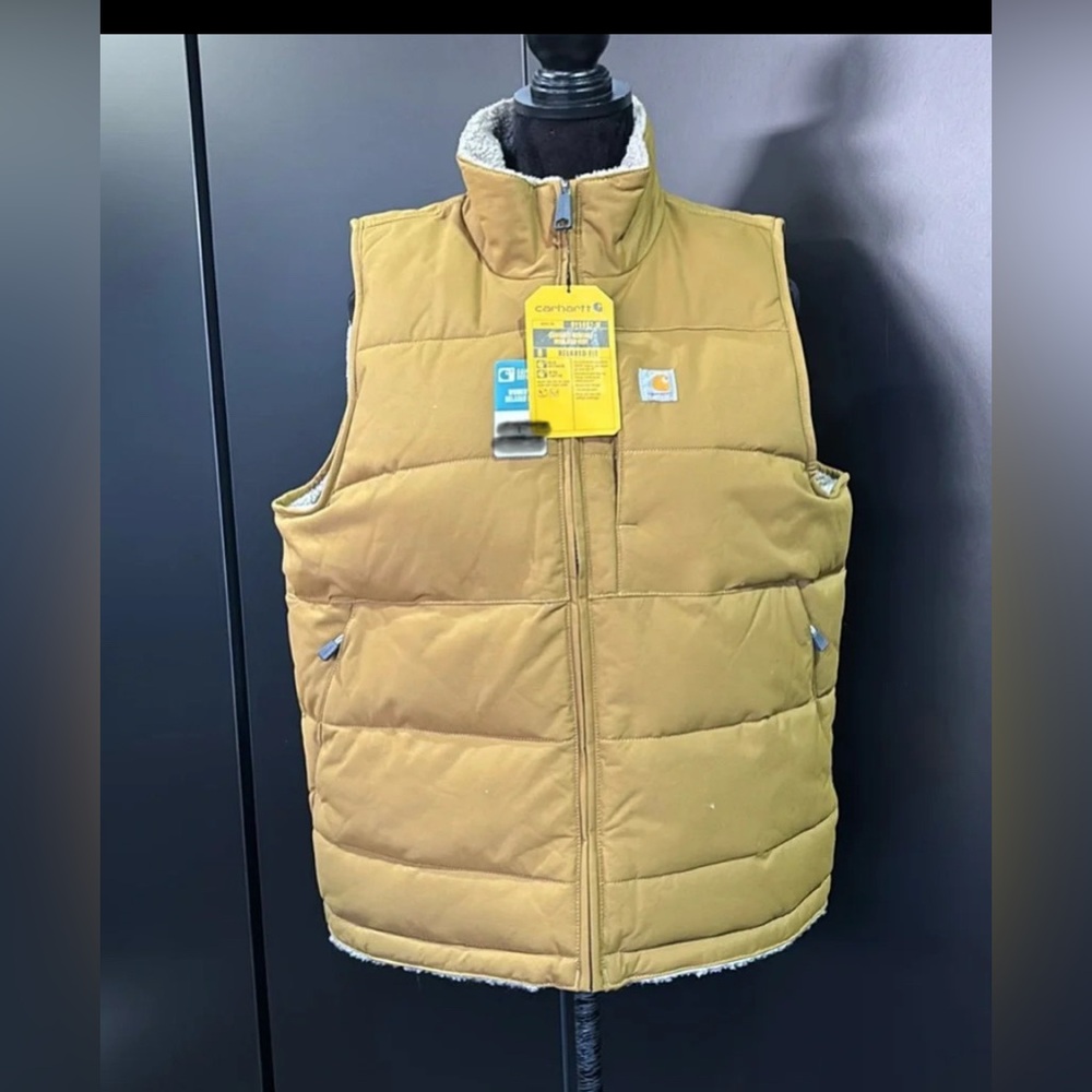 Carhartt Women's Tan Puffer Vest
